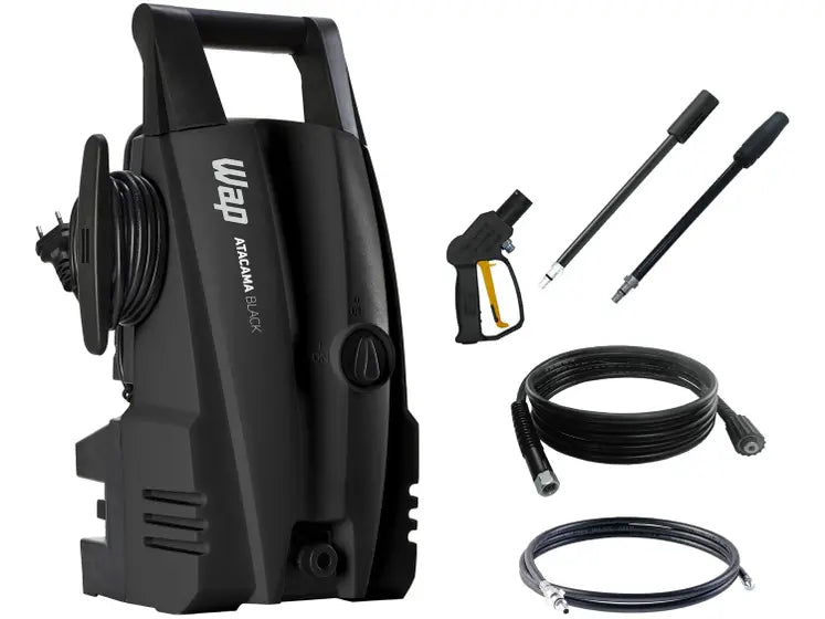 Lavadora de Alta Pressão e Desobstruidora WAP 1500PSI 1400W Atacama Black Ultra