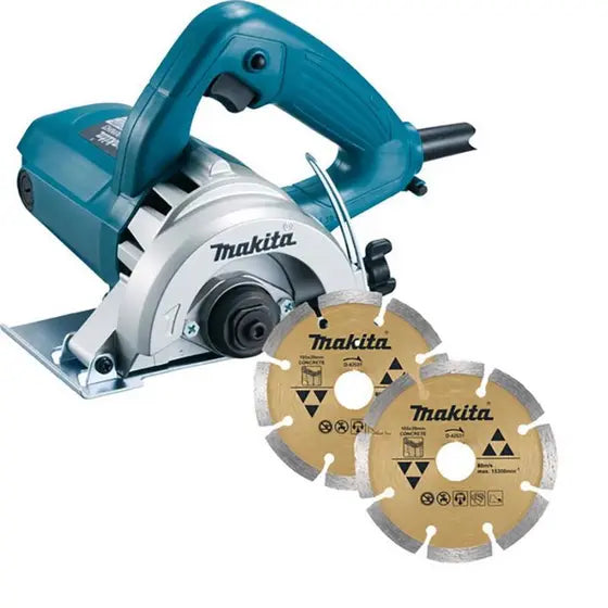 Serra Mármore 4.3/8 POL 1.300W + 2 Discos 4100NH3ZX2 MAKITA